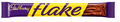 Flake chocolate bar